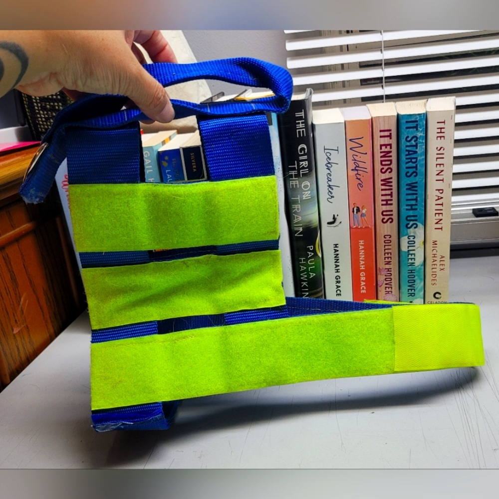 Blue and Neon Yellow Sevice Dog harness (Patches not included)